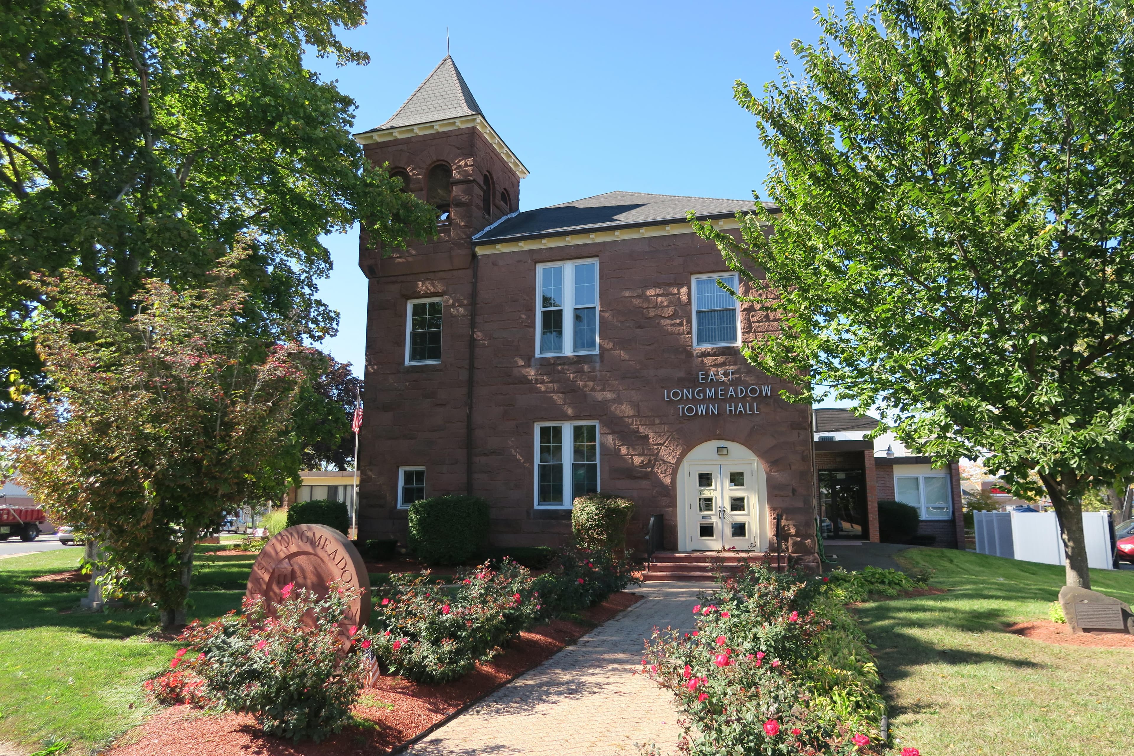 East Longmeadow Town Hall in East Longmeadow, MA