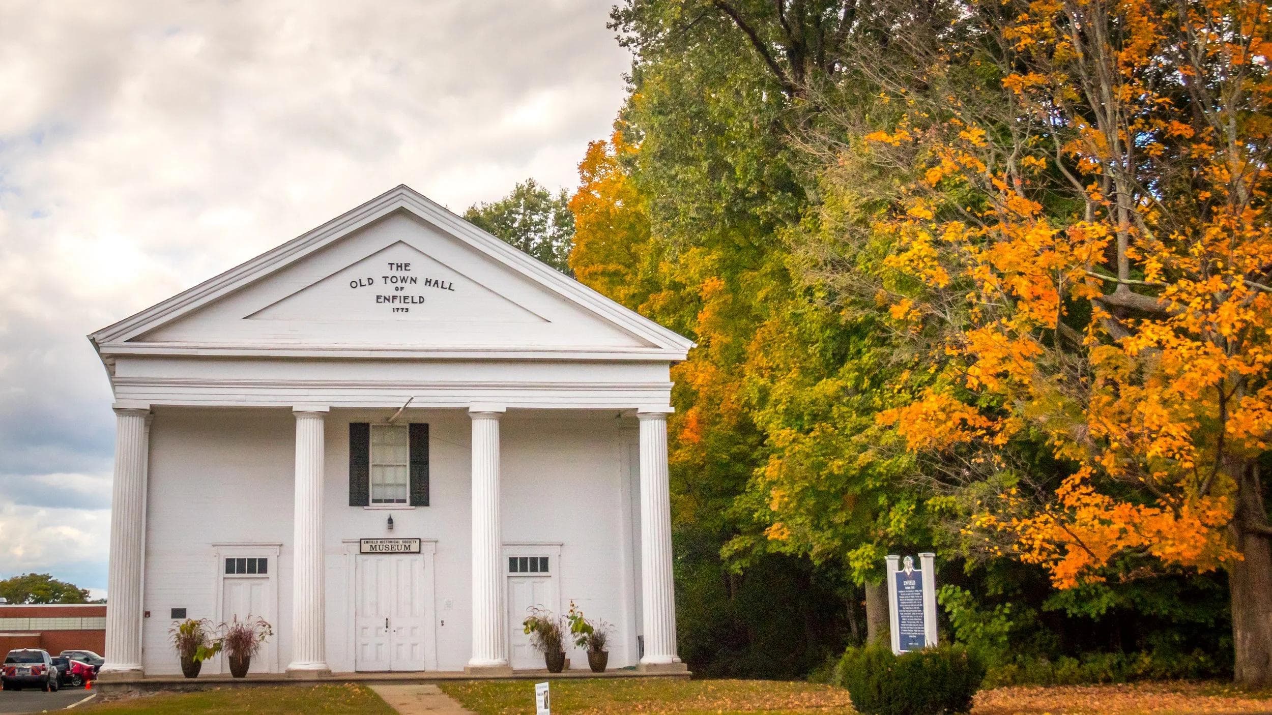The Old Town Hall of Enfield, CT